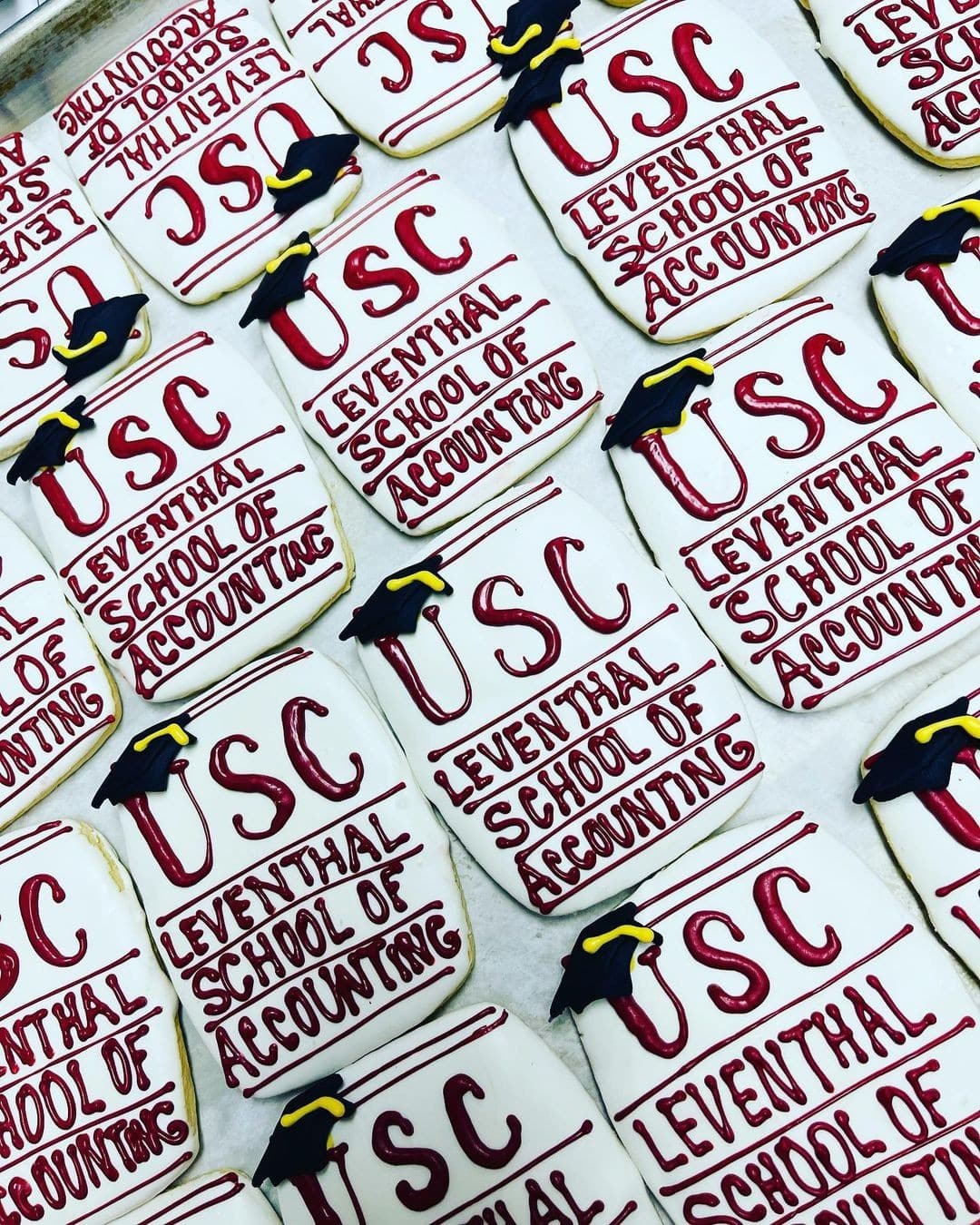 USC-Themed Cookies