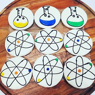 Science-Themed Cookies