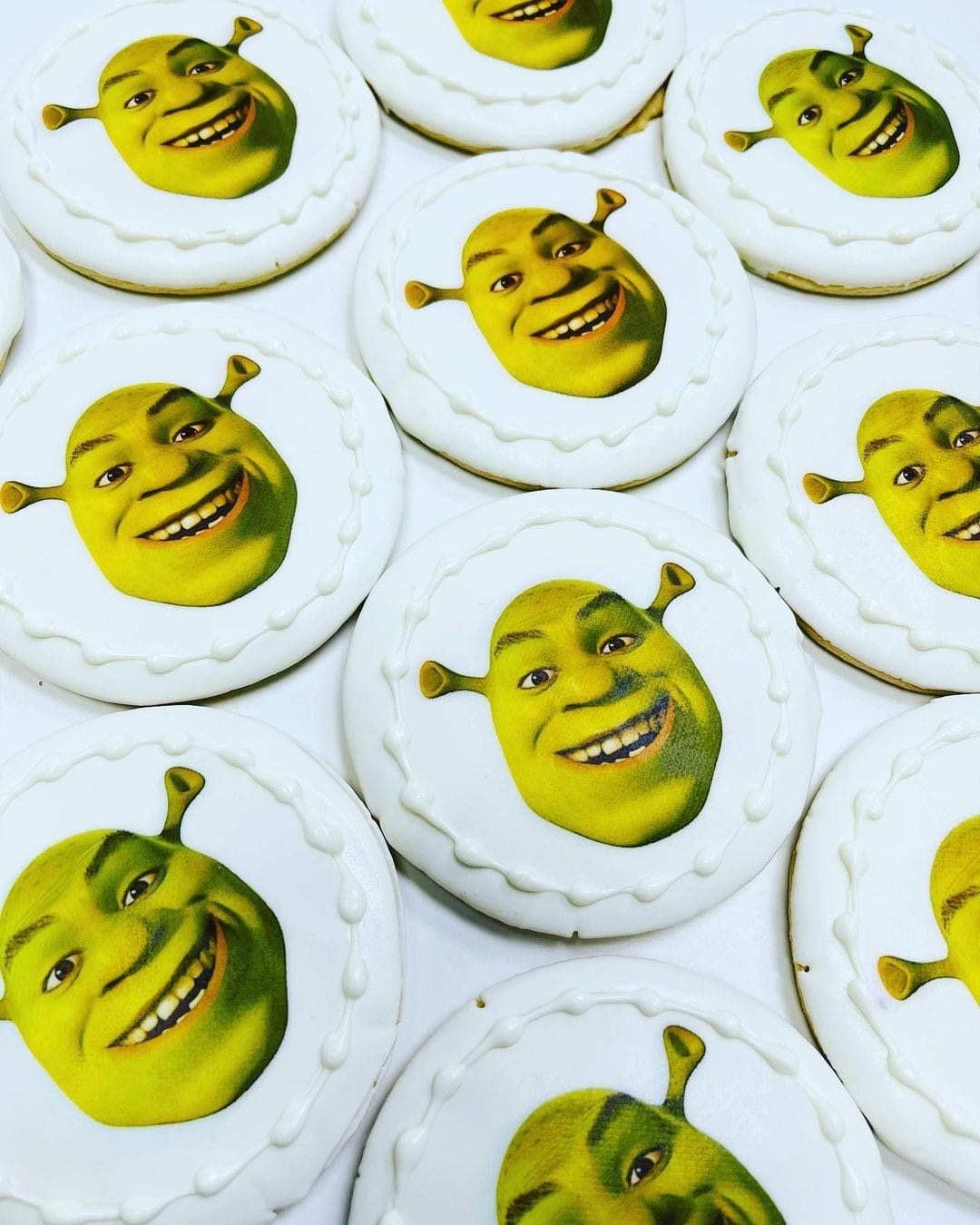 Shrek Cookies