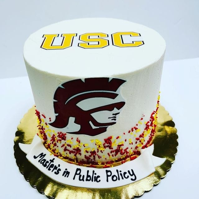 USC Theme Cake