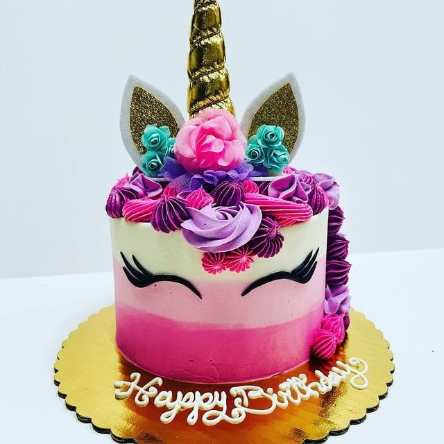 Cute Unicorn Cake