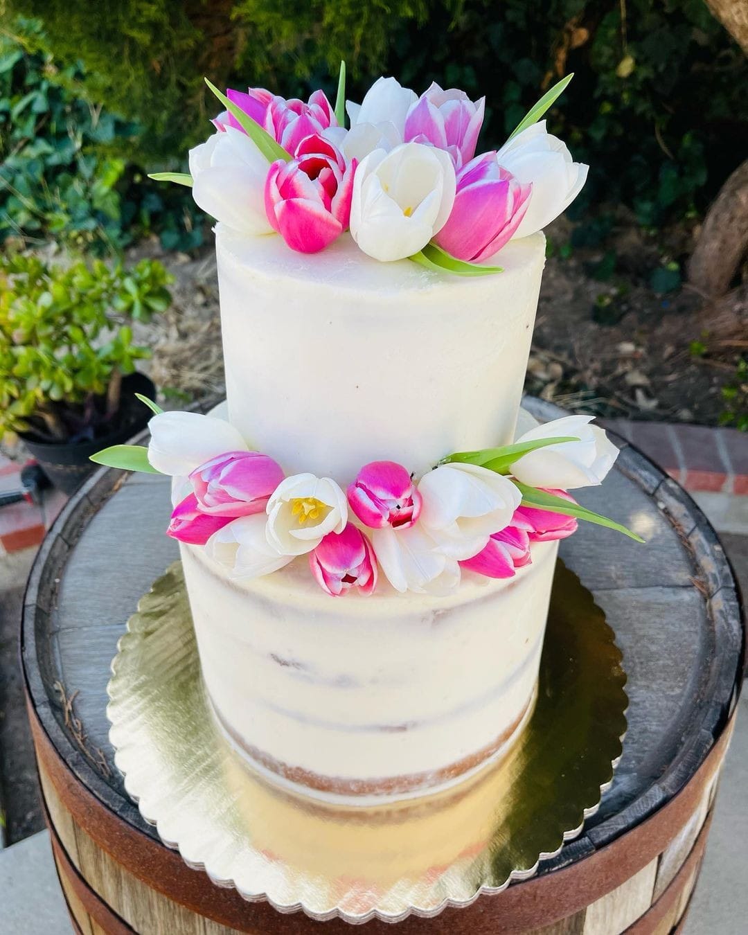 Custom Tulip Cake