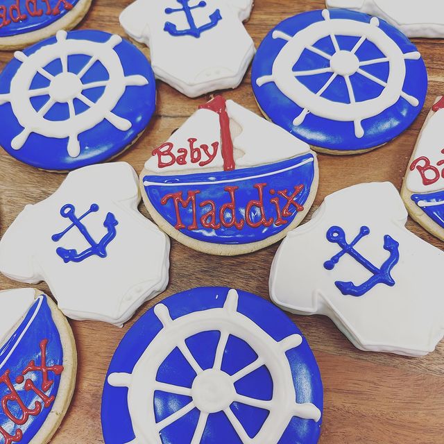 Nautical-Themed Cookies