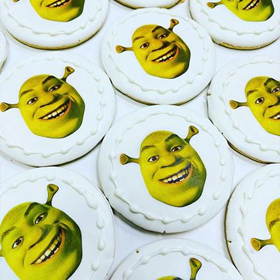 Shrek Cookies